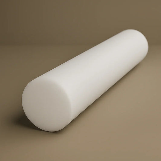 CanDo Foam Roller Round White