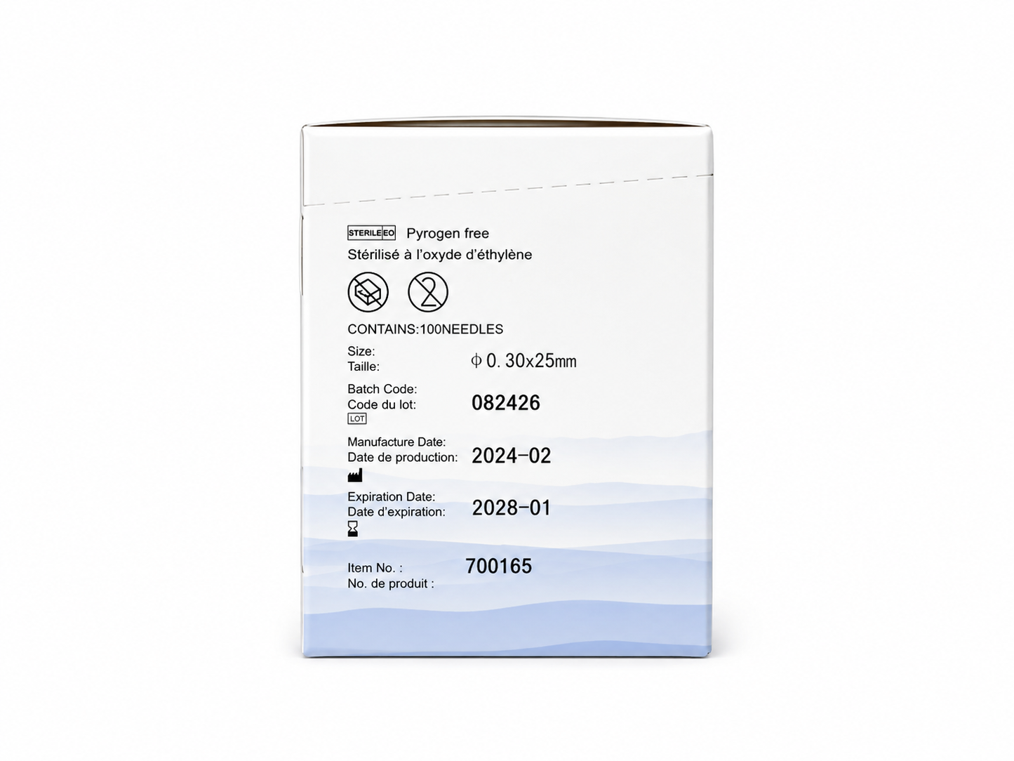 3G Acupuncture Needles 0.30 mm × 25 mm