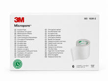 3M™ Micropore™ 2 Inch Medical Tape, Box of 6