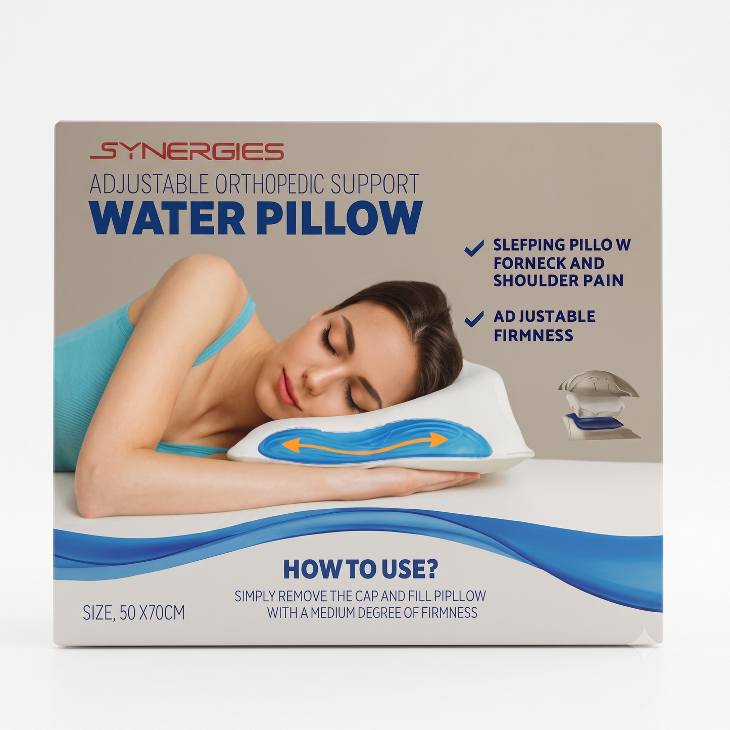 Synergies Water Pillow Fiber