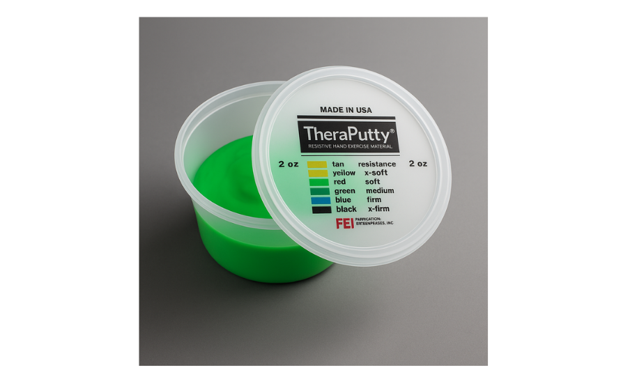 Hand Putty 2oz Green - Rehab Care Supplies