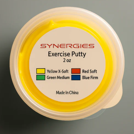 Synergies Hand Exercise Putty 2oz Yellow