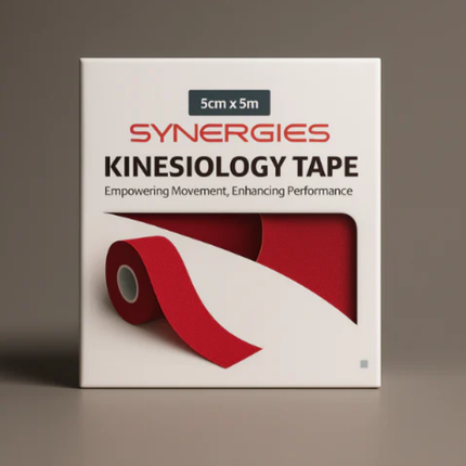 Synergies Kinesiology Tape 7.5CM*5M - RED
