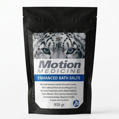 Motion Medicine Enhanced Healing Bath Salts - 900 G