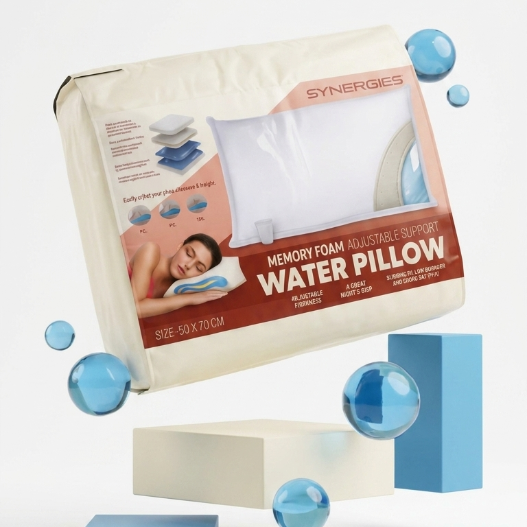 Synergies Water Pillow Memory Foam