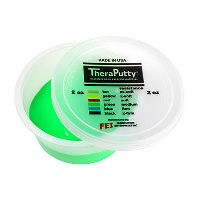 Hand Putty 2oz Green - Rehab Care Supplies