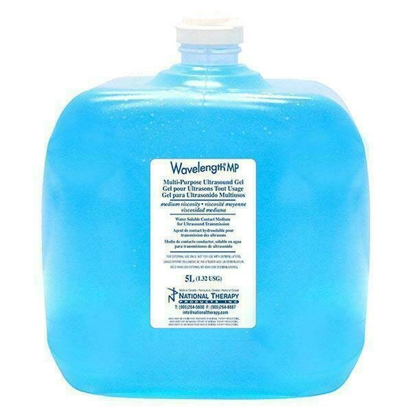 Wavelength MP Ultrasound Gel 5L Cube 4 Unit/box - Rehab Care Supplies